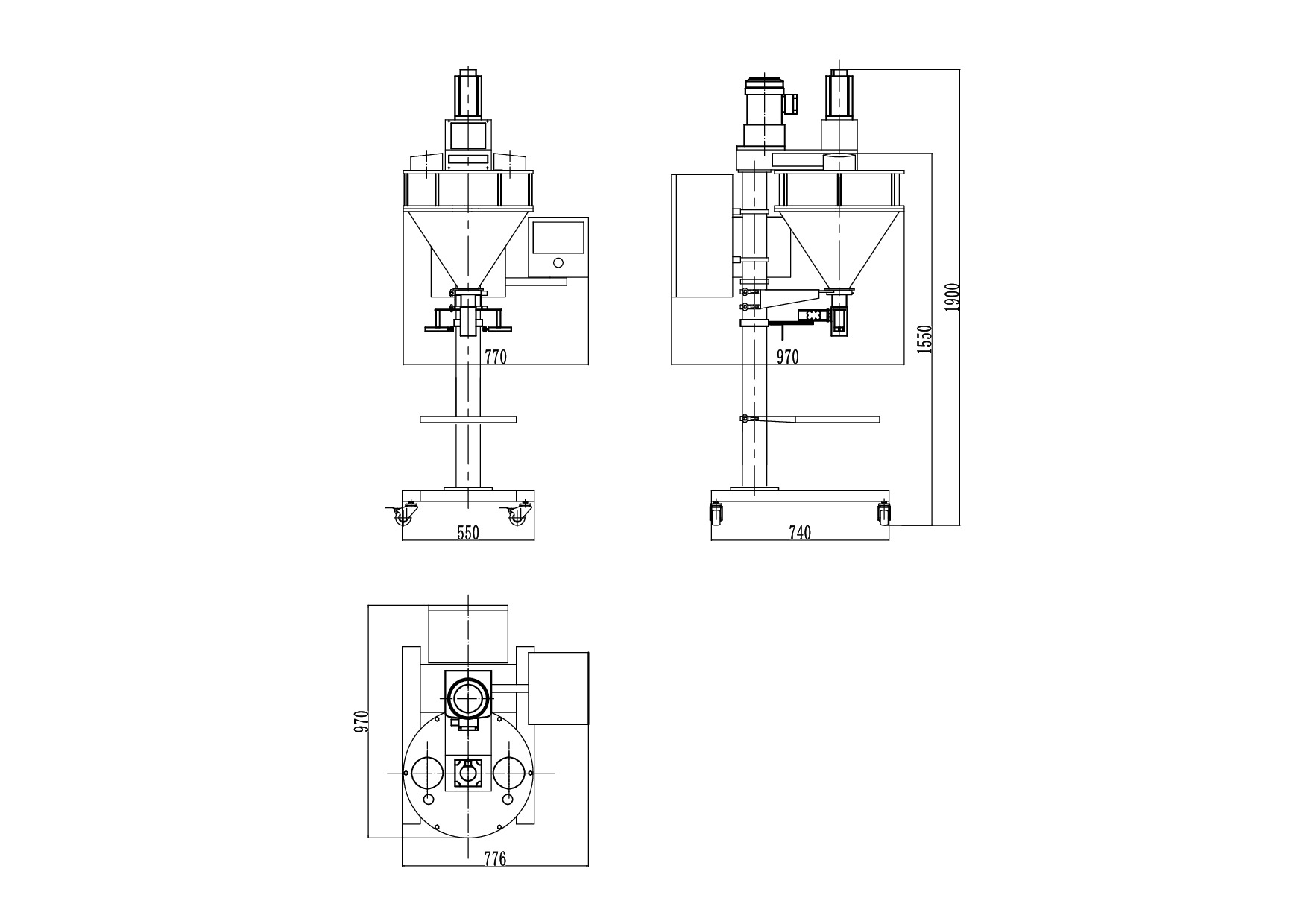 GMB-02D Powder Filling Machine