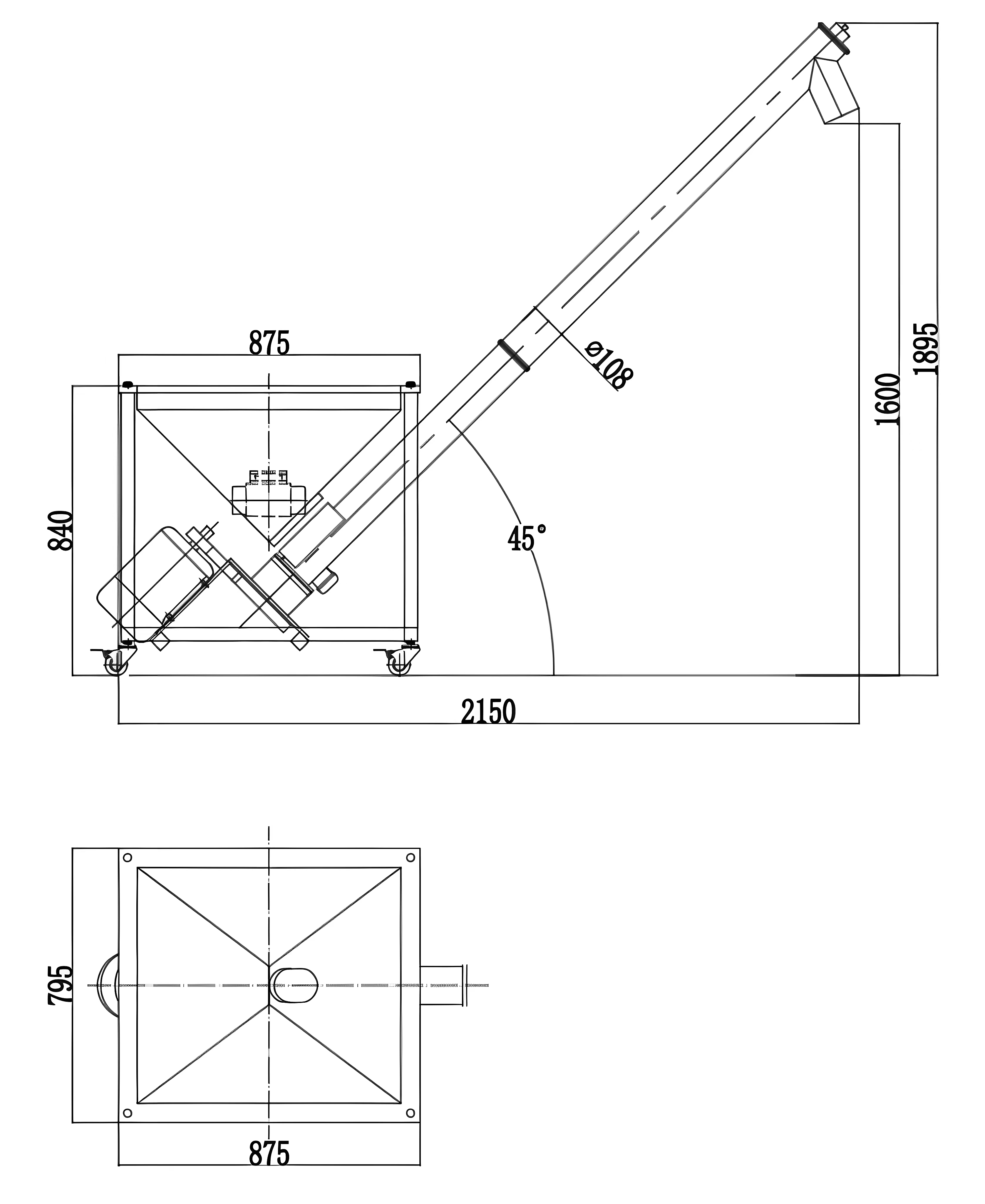 Screw Feeding Machine (APT-T2)